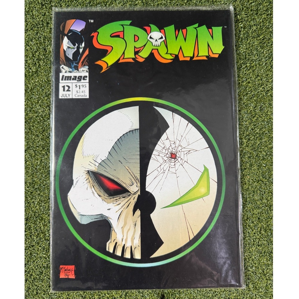 Spawn‎ 12 Image Comics 1993 Todd McFarlane Green Face Cover VF NM